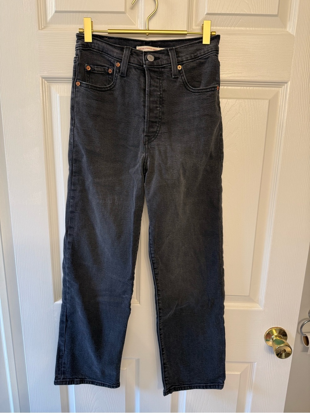 Levi’s Ribcage Straight Ankle Jeans Women’s Size 25